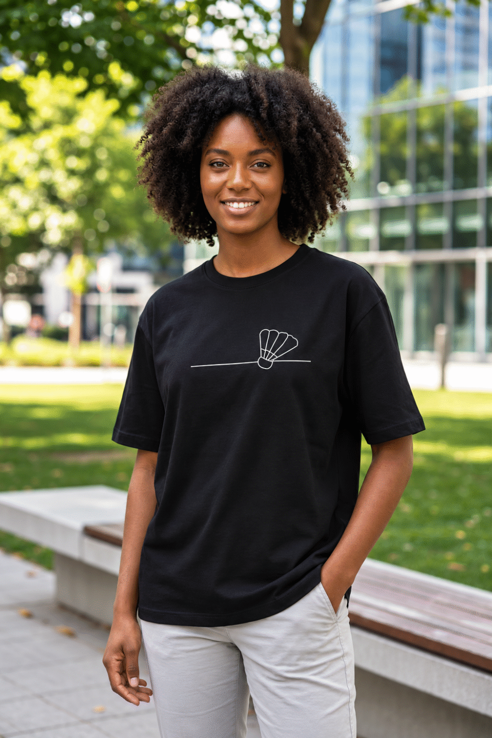 Court Line Tee