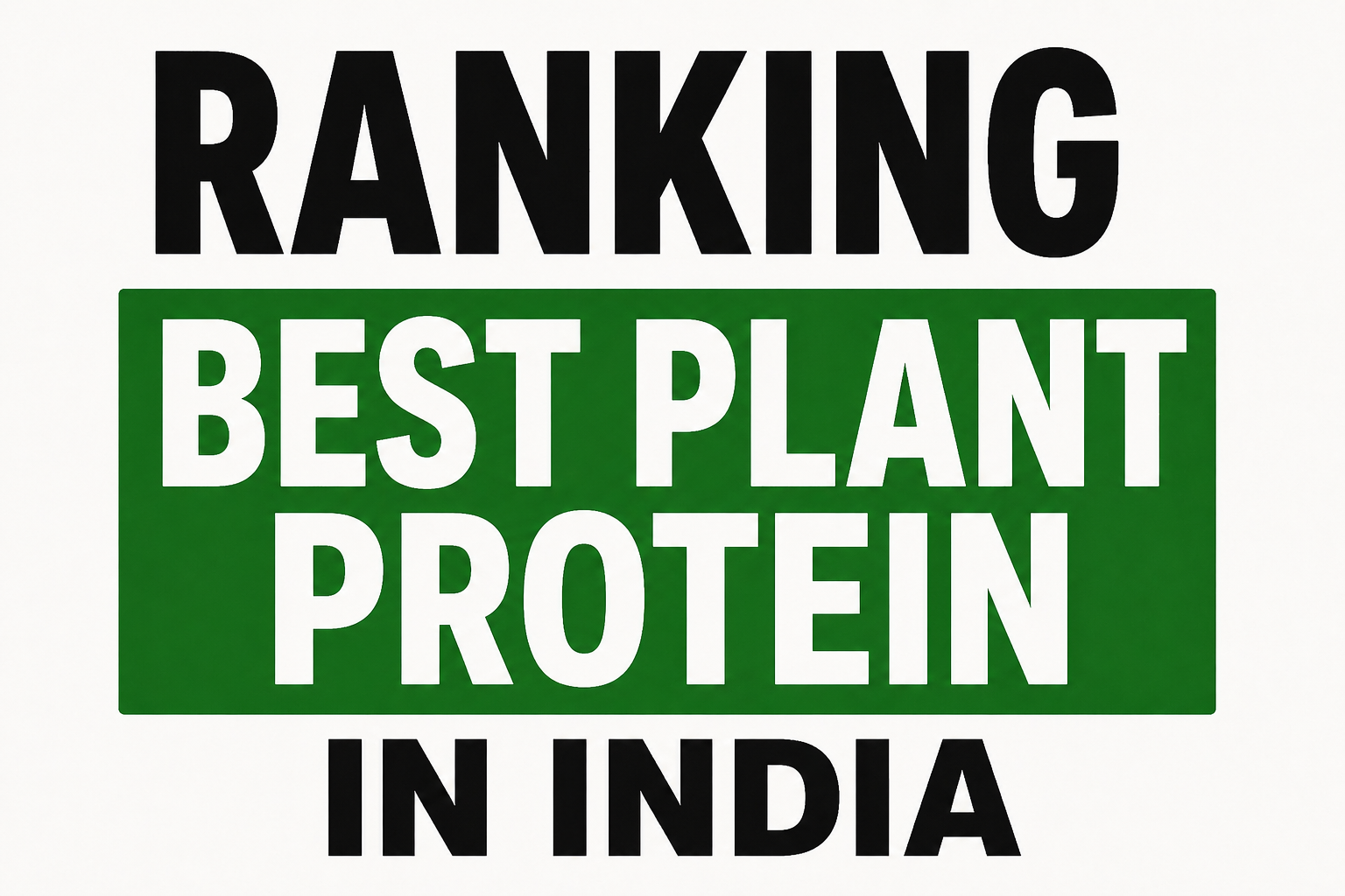 Plant protein powder