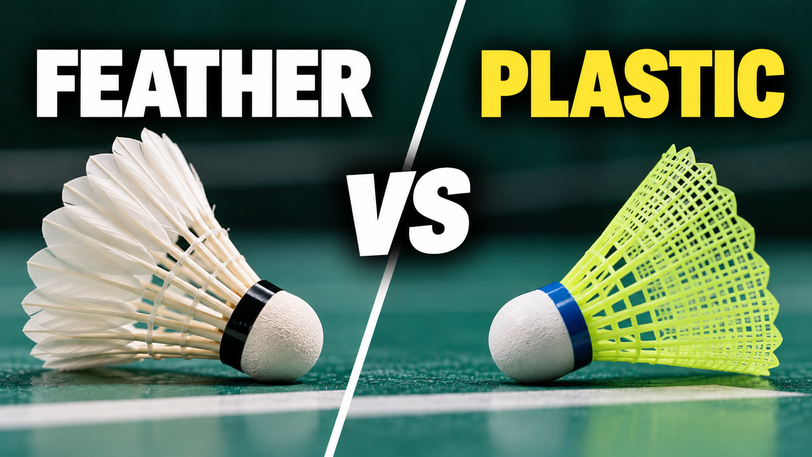 Feather vs Plastic